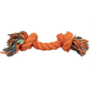 Jouet en Cordes Orange 2 Nœuds pour Chiens - Trixie