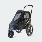 Poussette et Remorque Sporty EVR Noire - Innopet