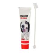 Brosse à Dents et Dentifrice pour Chien - Flamingo